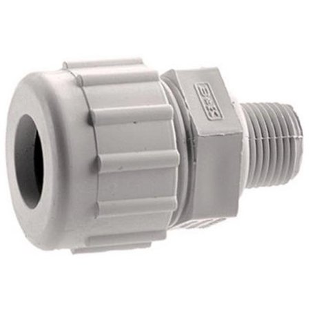 HOMEWERKS Homewerks 511-46-12-12B 0.5 in. PVC Compression Male Pipe Thread Adapter 430900
